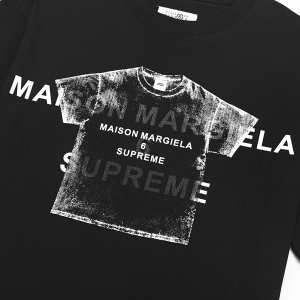 超希少！ハイブランドコラボ メゾンマルジェラ シュプリーム ボックスロゴ tシャツコピー mm6 shn99052